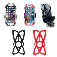 【CW】 Universal Silicone Support Strap Band for Mountain Bicycle Phone Holder Mount Mobile Phone Holders Stands Silicone Strap