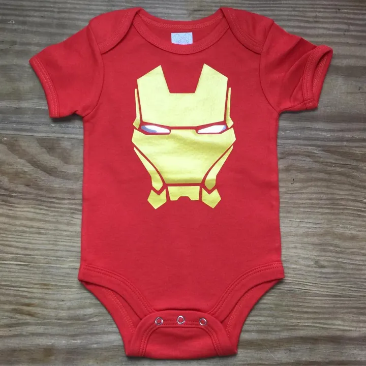 ONESIE IRONMAN BABY CLOTHES | Lazada PH