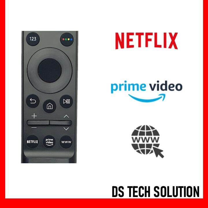 รีโมทคอนล-samsung-smart-ของแท้-msia-stock-bn59-01358d-ทดแทนพร้อม-netflix-prime-video