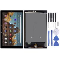 หน้าจอ LCD ของ OEM สำหรับ Amazon Fire HD 10 2019 9th Gen M2v3r5กับ Digitizer ประกอบเต็มตัวเครื่อง (สีดำ)