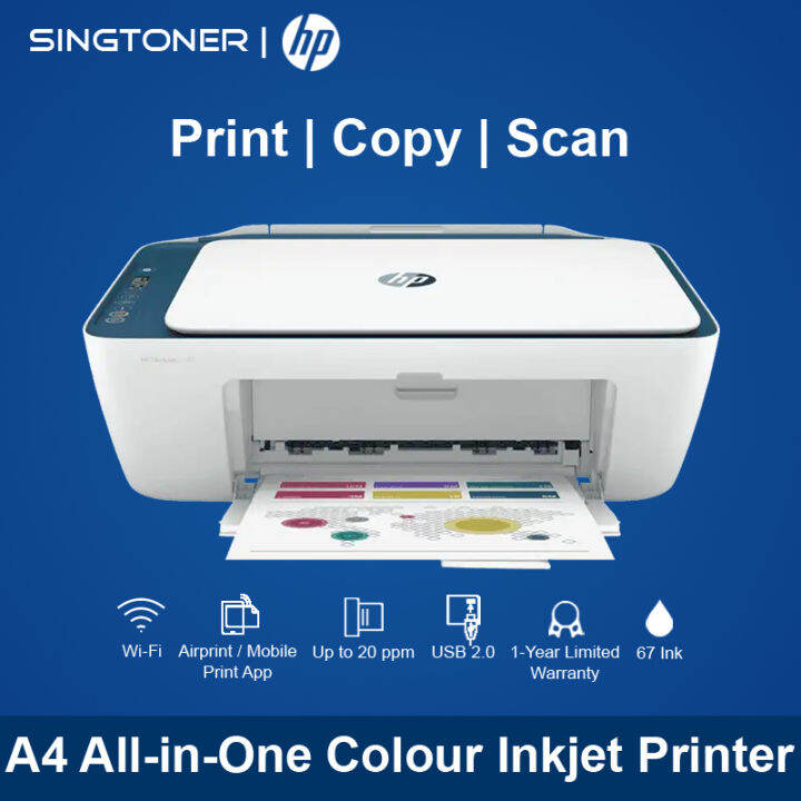 [Local Warranty] HP DeskJet 2723 2723e AllinOne Printer DJ2723 D2723