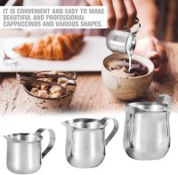 [hot]❅  1PC Small Bell-Shaped Frothing Pitcher Creamer Jug for Barista Cappuccino Espresso