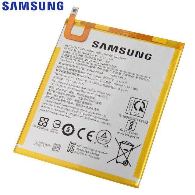 แบตเตอรี่-samsung-galaxy-tab-a-t295-t290-swd-wt-n8-ของแท้แท็บเล็ตแบตเตอรี่-5100mah