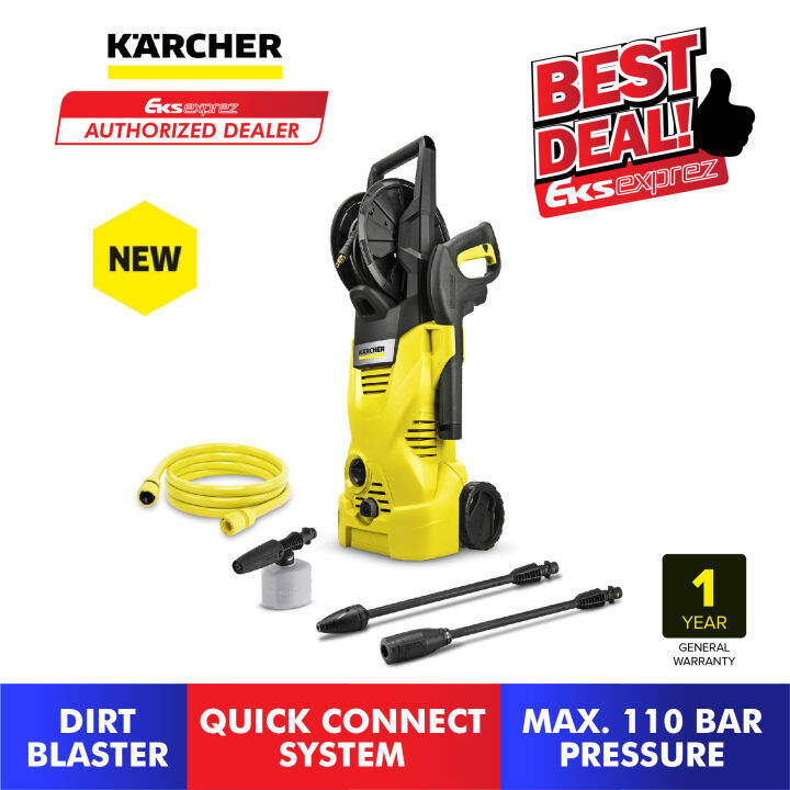 Karcher High Pressure Washer Cleaner K2HR K 2 HR / 110 BAR / 360l/h