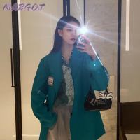 Margot Fashion เสื้อสูทหญิง2023เสื้อผ้าชาแนลเสืัอทวิตเสื้อสูทผญสวยๆ เท่ น่ารัก ทันสมัย คลาสสิค WXW2392YSX 38Z230922