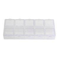 10 Grid Organizer Storage Case Box Mini Slot Adjustable Tool Jewelry Pill DIY