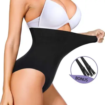 Tummy Control Shapewear Thong Bodysuit for Women Open Bust Body Shaper  Waist Trainer Bodysuit Body Briefer 