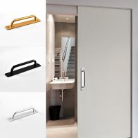 Modern Door handle No fading No rust Aluminium Alloy Home Hardware Simple Cupboard Kitchen Barn Handles Pull