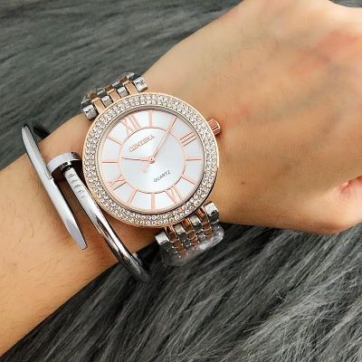❁ ผู้หญิงนาฬิกาแฟชั่นผู้หญิงนาฬิกาข้อมือสุภาพสตรีนาฬิกาผู้หญิงหรูหราสร้อยข้อมือ Reloj Mujer นาฬิกา Relogio Feminino zegarek damski
