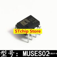 MUSES02 DIP 8เต้าเสียบแนวตรงความเที่ยงตรงสูงเรียกคืนคุณภาพเสียงไข้แบบ Dual Op Amp DIP8