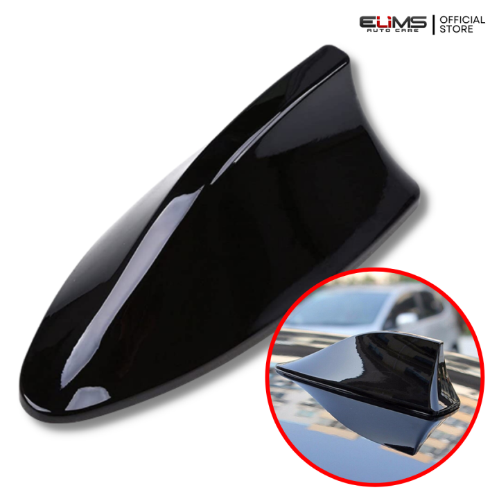 ELIMS Universal Shark Fin Car Antenna Enhance Reception, Easy
