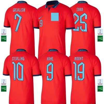 2022-23 Engand Away Shirt National Team Size S-4XL football jersi 22-23 fans Jersey