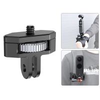 Universal 1/4 Screw Head Camera Mount Aluminum Alloy 360 Rotation Adjustable Adapter for INSTA360 X3 ONE RS X2 POCKET Accessory