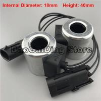 【hot】☽✗♤  Excavator Lonking 85 Solenoid Coil Safety Lock Yuchai 65/75-8 Pengpu 60 Diameter 18mm Height 40mm