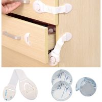 ♟♤☄ 10pcs Baby Safety Protector Child Cabinet Locking Plastic Lock Protection of Kids Locking From Doors Drawers Corner Protector