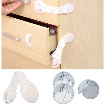 ™✁ 2/10pcs Baby Safety Protector Child Cabinet Locking Plastic Lock Protection of Kids Locking From Doors Drawers Corner Protector