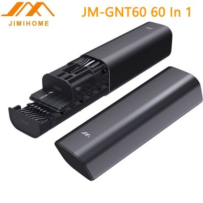 Xiaomi JIMI JimiHome ชุด JM-GNT60 60ใน1ไขควงแม่เหล็กเครื่องมือซ่อมแซมไดรเวอร์สกรูที่แม่นยำกดออกแบบชุดเครื่องมือโทรศัพท์บ้าน DIY