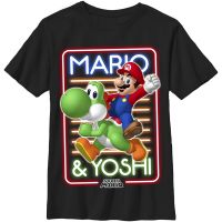 Kids T-Shirt The Super Mario Bros. Movie graphic Tops Boys Girls Distro Age 1 2 3 4 5 6 7 8 9 10 11 12 Years