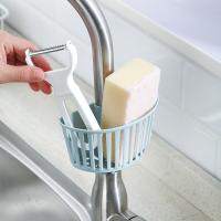 【CC】 Drain Rack Sink Plastic Hanging Basket Racks Shelf Spout Holder Sponge Storage Supplies Faucet Organizer
