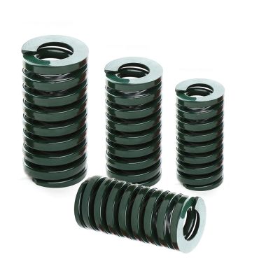 Heavy Load Die Mold Springs Green Compression Spring Outer Diameter 8 10 12 14 16 18 20 22 25 27 30 35 40mm Length 20 - 200mm Spine Supporters
