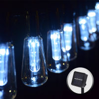 Solar led Light 20LED Outdoor LED Lights Decoration Wedding Fairy Lights Plastic Bulb led String Lights Waterproof For Christmas