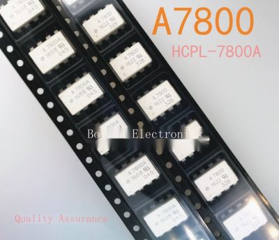 10ชิ้นใหม่แพทช์ Optocoupler A7800 HCPL-7800 SOP-8แพทช์ A7800A HCPL-7800A