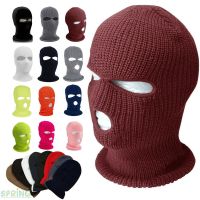 ☪3 Hole Face Ski Cap Balaclava Beanie Hat Hood Warm Men SPRING