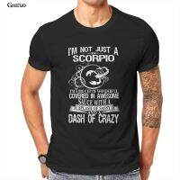 Scorpio Splash Of Sassy And A Dash Of Crazy Unisex Baseball T-Shirt Hiphop For Mens Clothes 105498 【Size S-4XL-5XL-6XL】