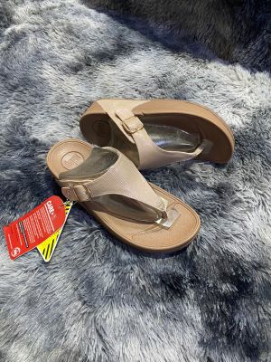 (สินค้าขายดี) SIZE.36-40EU รองเท้าแตะFitflop มี 4 สี รองเท้าแตะผู้หญิง รองเท้าแตะลำลอง รองเท้าแตะหูหนีบ รองเท้าแตะแฟชั่น เบา นุ่มสวมใส่สบาย [KLO015]