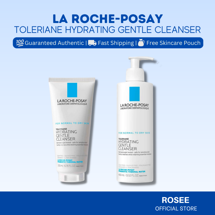 La Roche Posay Toleriane Hydrating Gentle Cleanser 200ml 400ml Rosee Official Store Lazada Ph