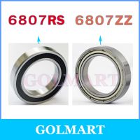 3PCS 35MM 35x47x7 35x47x7 MM 6807ZZ 61807Z 61807 2RS 61807ZZ 6807RS Metal Shielded Steel Radial Deep Groove Ball Bearing