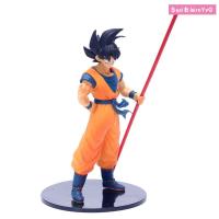 BASILBLA ซูเปอร์ยาน ของขวัญ ของเล่นตัวเลข เพชรประดับ ดราก้อนบอล Son goku ผมสีดำ โมเดลสะสม เครื่องประดับตุ๊กตา แอ็คชั่น SON goku Dragonball แอ็คชั่นฟิกเกอร์ โมเดลหุ่น