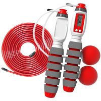 【CW】Speed Jump Ropes Wireless Electronic Skipping Rope Anti-Slip Adjustable Jump Rope For Sports Exercise Portable Fitness Equipment