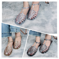 Code: 631 รัดแก้ว รองเท้านิ่ม ใส่สวย ไซส์36-40 พร้อมส่ง