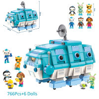 The Octonauts Serise Bricks Building Blocks Toys for Children Gifts Cartoons Animation Model Barnacles Peso Dolls Kids Boy Girl