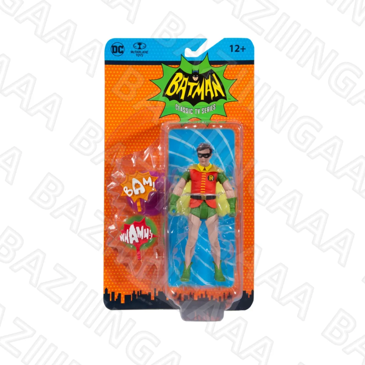 Gói McFarlane Toys Robin/Batman Unmasked ( Retro: Batman 66) (2) 15Cm Mô  Hình Nhân Vật Bộ Sưu Tập Đồ Chơi Mô Hình Búp Bê DC 