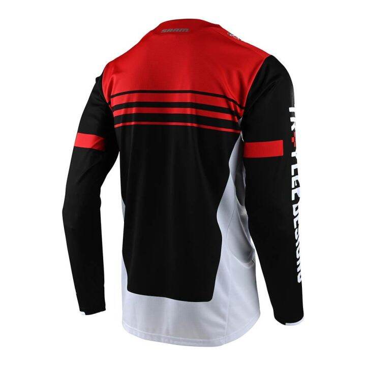 sram-tld-moto-เสื้อเจอร์ซีย์ปั่นจักรยานผู้ชายชุดวอร์มแขนยาวแห้งเร็วสำหรับกลางแจ้งมืออาชีพ