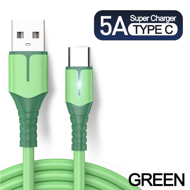 สาย-usb-5a-type-c-สายชาร์จไมโครเร็ว-สายดาต้าเครื่องชาร์จสำหรับซัมซุงที่ชาร์จแบตเตอรี่โทรศัพท์สายสำหรับ-xiaomi-huawei