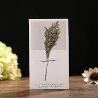 5pcs Best Wishes Flower Creative Greete True Beautyful Flower Invitation Card Gifts Cards Tags