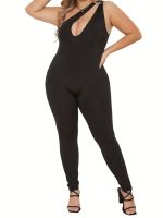 Velproo Sexy off shoulder Jumpsuit Women Plus Size Slim Jumpsuit Street Wear