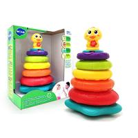 ห่วงเรียงซ้อนเป็ด Stacking Rainbow Duck