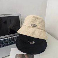 Trendy brand Ds fisherman dieselˉhat womens new summer plain shade face small bucket hat suitable for round basin hat