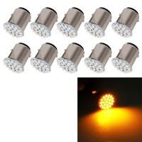 AutoAccessories 10 PCS Car Auto 1.2W 1157 BAY15D 22-LED Bulbs Brake Light