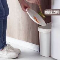 Rectangular Narrow Trash can Household Kitchen Slit Gargabe bin Paper Basket