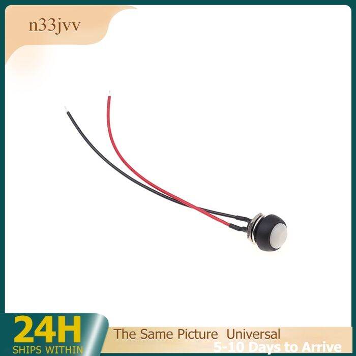 N33jvv 12mm Momentary Push Button Switch Mini Round Switch Waterproof