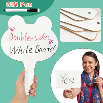 A4 Magnetic Whiteboard Clipboard Portable Writing Pad Reusable Dry
