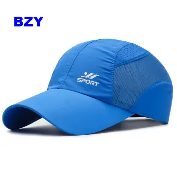 Men Women Baseball Snapback Hat Sport Quick Drying Hats Breathable