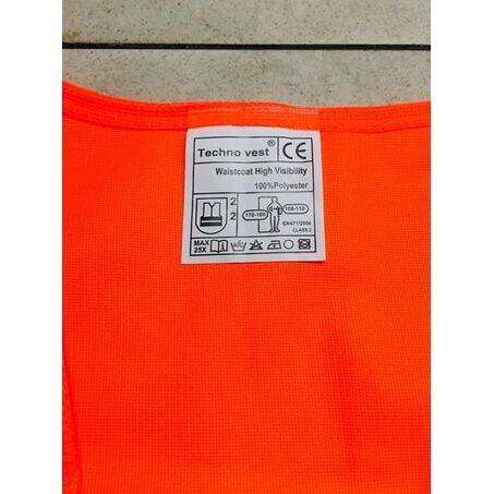 technovest-orange-vest-0051-เสื้อกั๊กเซฟตี้-สีส้ม-คุณภาพพรีเมี่ยม-รหัส-32