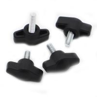 M4 M5 M6 Nylon Plastic T Type Head Handle Thumb Screws Bakelite Bolts Head diameter 27mm Screw Nut Drivers