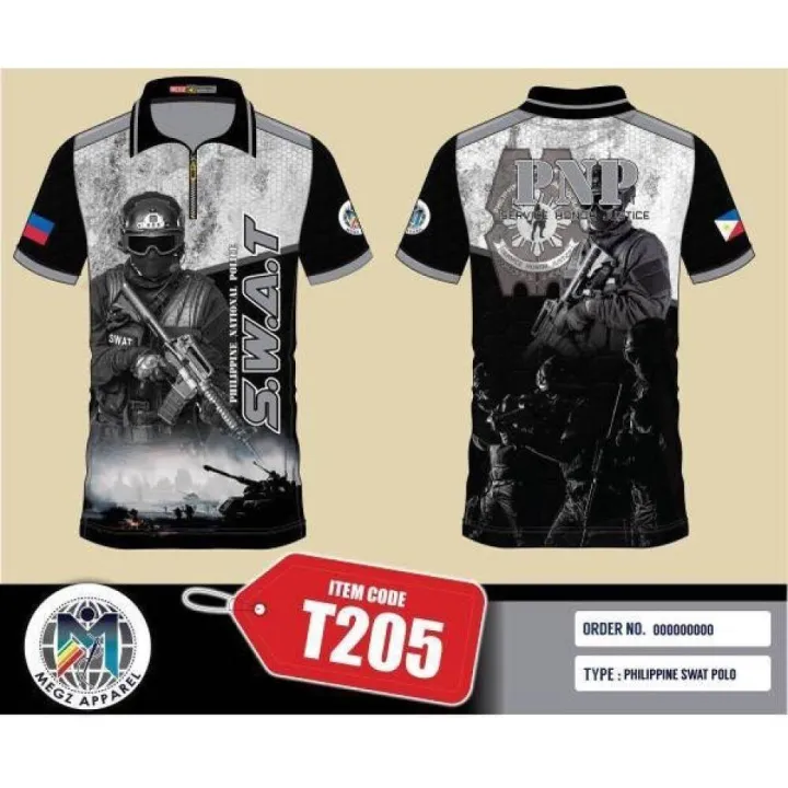 T205-PHILIPPINE SWAT POLO SHIRT | Lazada PH